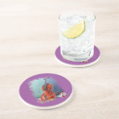 Violín/Violine Untersetzer (Seite)