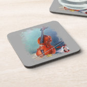 Violín/Violine Untersetzer (Linke Seite)