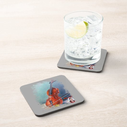 Violín/Violine Untersetzer (Rechte Seite)