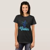Violin Violinist Ask Me About My Violin T-Shirt (Vorne ganz)