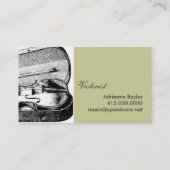 Violin Visitenkarte (Rückseite)
