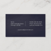 Violin Visitenkarte (Rückseite)