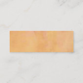 Violin-Visitenkarte Mini Visitenkarte (Rückseite)