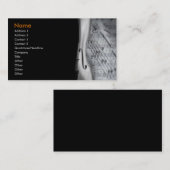 Violin-Visitenkarte Visitenkarte (Vorne/Hinten)