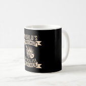 Violin World ist der großartigste Geigerlehrer Kaffeetasse (VorderseiteRechts)