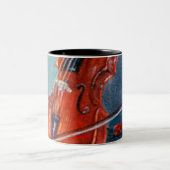 Violín Zweifarbige Tasse (Mittel)