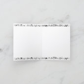 Violinbogen zum Geburtstag Karte (Innenseite)