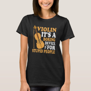 Violinbohrgerät für Schüler Spaß bei Violini T-Shirt