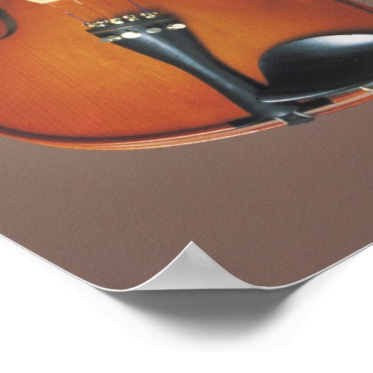 Violine 2 poster (Ecke)