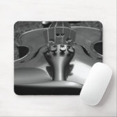 Violine B&W Mousepad (Mit Mouse)