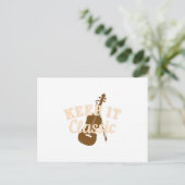 Violine - Behalt IT Classic Postkarte (Stehend Vorderseite)