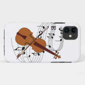 Violine Case-Mate iPhone Hülle (Rückseite (Horizontal))