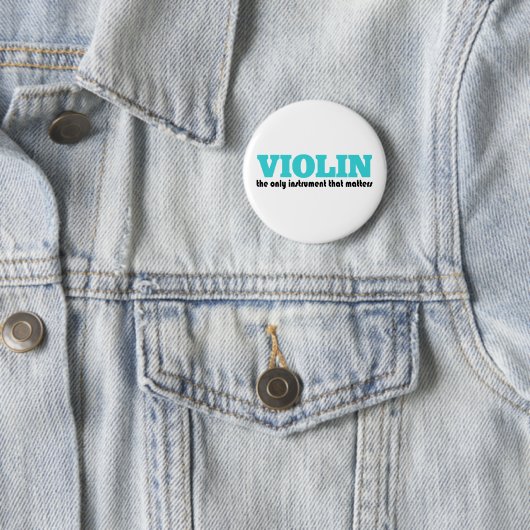 Violine das einzige Instrument Button (Beispiel)