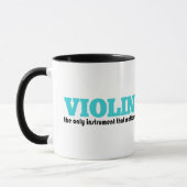Violine das einzige Instrument Tasse (Links)