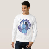 Violine Deco2 Sweatshirt (Vorne ganz)