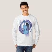 Violine Deco2 T-Shirt (Vorne ganz)