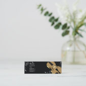 Violine - dünn mini visitenkarte (Stehend Vorderseite)