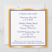 Violine-Erwägung Einladung (Rückseite)