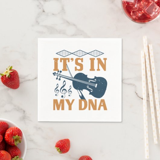 Violine - es ist in meiner DNS Serviette (Beispiel)