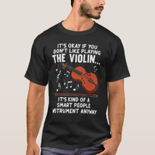 Violine für Männer Frauen Violinonistin T-Shirt