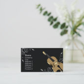 Violine - Geschäft Visitenkarte (Stehend Vorderseite)