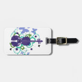 Violine Geschenk-Gepäck Umbau-Anzeige Ihr eigener Gepäckanhänger (Vorderseite horizontal)