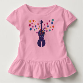 Violine Geschenk-Kleinkind T-Shirt