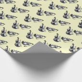 Violine Geschenkpapier (Ecke)