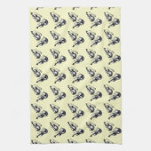 Violine Geschirrtuch (Vertikal)