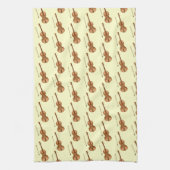 Violine Geschirrtuch (Vertikal)