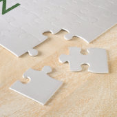 Violine - grüne Marmormusik Puzzle (Seite)