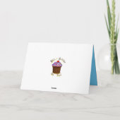 Violine - Grußkarte Karte (Rückseite)