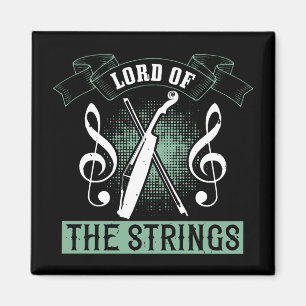 Violine - Herr der Saiten Magnet