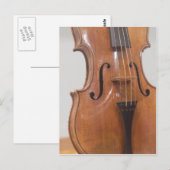Violine II Postkarte (Vorne/Hinten)