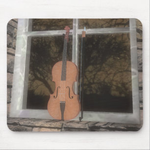 Violine im Fenster: Ursprüngliche Version: Mousepad