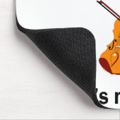 Violine ist es mein Leben Mousepad (Ecke)