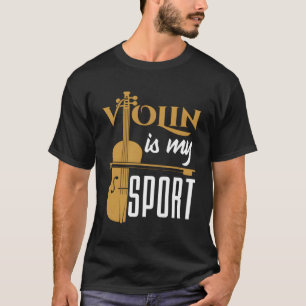 Violine ist meine sportliche Niedliche Violinkonze T-Shirt