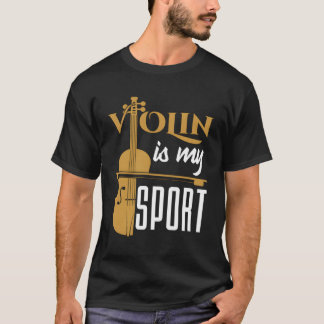 Violine ist meine sportliche Niedliche Violinkonze T-Shirt