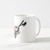 Violine Kaffeetasse (VorderseiteRechts)
