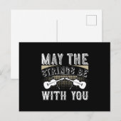 Violine - kann die Streichungen bei Ihnen sein Postkarte (Vorne/Hinten)