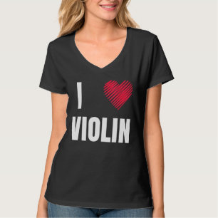 Violine Kids Women Men Cello Player Violinistin Vi T-Shirt