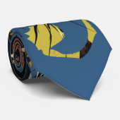 Violine Krawatte (Gerollt)