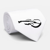 Violine Krawatte (Gerollt)