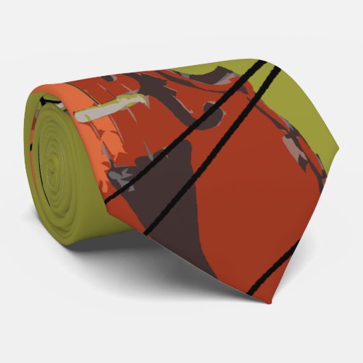 Violine Krawatte (Gerollt)