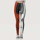 Violine Leggings (Vorderseite)