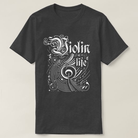 Violine Life T-Shirt (Design vorne)