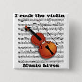 Violine Lover_ Button (Vorderseite)