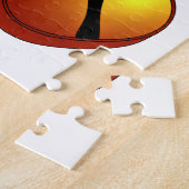 Violine, Lover im Herzen_ Puzzle (Seite)