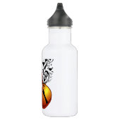 Violine, Lover im Herzen_ Trinkflasche (Rechts)