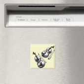 Violine Magnet (In Situ (Geschirrspüler))
